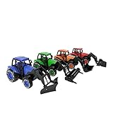 MOTA Farm Tract Set - Multicolor Playset with Switchable Tops and Front Ends