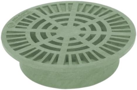 8" Round Drainage Grate - Green