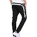 CNMUDONSI Boys Sweatpants Size 8-16 Boys Pants Husky Cotton Kids Clothing (KN731Black10T)