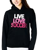 Live Love Soccer Hooded Sweatshirt