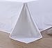 Bresanon 600 Thread Count 100% Extra-Long Staple Cotton Sheet Set, Queen Sheets, Luxury Bedding, Queen Sheets 4 Piece Set,Smooth Sateen Weave, White