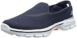 Skechers Performance Women's Go Walk 3 Spring Lite Slip-On Walking Shoe,Navy/White,6.5 M US