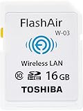 Toshiba wireless LAN-enabled SDHC memory card FlashAir 16GB Class10 SD-WE016G