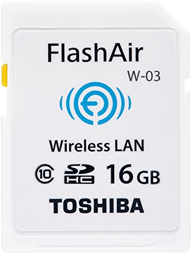 Toshiba wireless LAN-enabled SDHC memory card FlashAir 16GB Class10 SD-WE016G