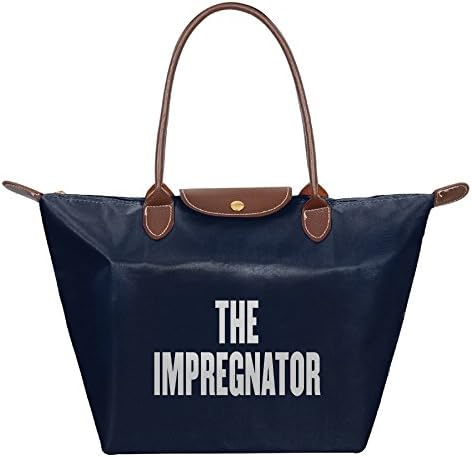New Fashion Ladies Large Tote Bags The Impregnator,Multifunction Waterproof Shoulder Handbags With ZippeNavy