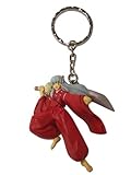 Great Eastern Entertainment Inuyasha with Tetsusauga in Action 3D Keychain