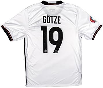New! - Germany Euro 2016 #10 Götze Home Soccer Adult Fan Jersey - M -