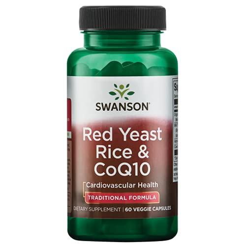 Swanson Traditional Red Yeast Rice & Coq10 60 Veg Capsules Pricepulse