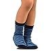 TeeHee Little Boys Basic Cotton Crew Socks 6 Pair (6-8 Years, Bright Stripe)