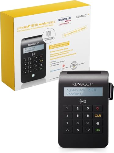 REINER SCT cyberJack RFID Komfort USB-C Chipkartenleser