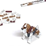 PIPEROID Animals Beagle Dog 3D Puzzle DIY Craft Kit