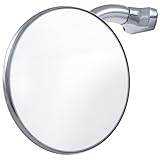 Stainless Steel Peep Mirror Side View Mirror 4 in. Right Or Left 1 pc.