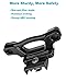 ISSYAUTO 4 Pack Tie Down Anchors Compatible with 2015-2024 F150 F250 F350 Boxlink Bed Cleats, FL3Z-99000A64-B, Upgraded Foldable Design