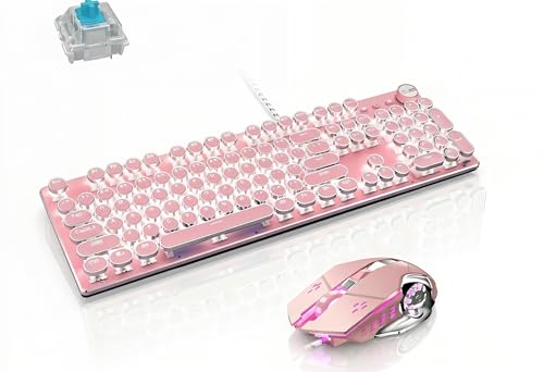 Basaltech Mechanical Gaming Keyboard and Mouse Combo