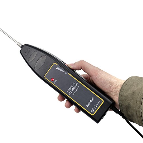 all-sun Autos Noise Finder Detector Electronic Stethoscope with An Adjustable Headset