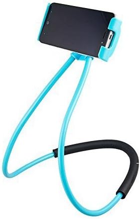 Universal Hanging on Neck Lazy Phone Holder DIY Free Rotating Stand on Table Smart Multiple Functions Mobile Phone Mount Stand Lazy Bracket