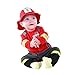 Baby Aspen, Baby Firefighter Themed Gift Box, Baby Firefighter, Newborn Halloween Costume, 0-6 Months