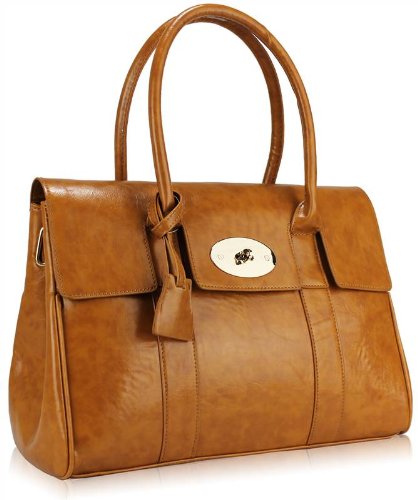 Ladies Womens Vintage Designer Tote Shoulder Laptop Bag Satchel ...