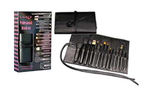 Cameo Professional Brush & Pouch, 14 Piece