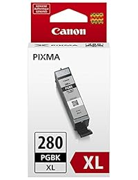 Canon.. PGI-280XL Tanque de tinta de pigmento negro, compatible con impresoras TR8520, TR7520, TS9120, TS8120 y TS6120 desconocido