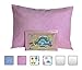 Little Sleepy Head Toddler Pillowcase, 100% Cotton & Hypoallergenic Pillow Case for Toddler Pillow, Snug Fit Envelope Pillowcase, 13x18 Pillowcase, Pilllow Sold Separately (Pink