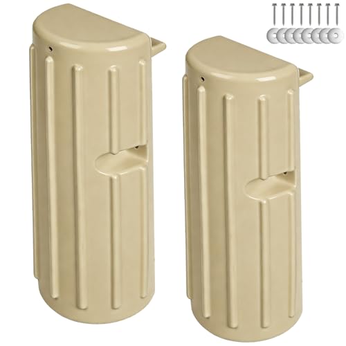 BALAVA Dock Bumpers 2 Pack,Dock Fenders Bumper,Marine Dock Bumpers,Inflatable Dock Protection Boat Dock Bumpers Dock Bumper Guards Boat Dock Guards for Docking Includes Mounting Hardware(Sand) at Amazon