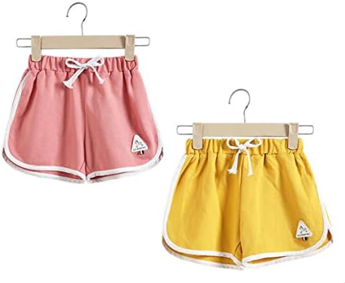 えみり 女の子 ショートパンツ 2点セット コットン 買い取り ガールズ 男の子 ボトムス 短パン ウエストゴム スポーツ ルームウェア 柔らかい アウトドア 夏服 可愛い 運動 カジュアル 体育