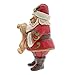 Enesco Jim Shore Heartwood Creek Mini Santa with List