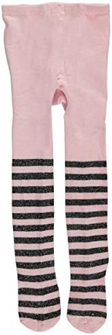 Flapdoodles Baby Girls' "Striped Glitter" Tights - light pink, 18 - 24 months