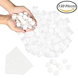 Aneco 150 Pieces Compressed Towels Portable Mini Compressed Coin Tissue for Travel Sports, Beauty Salon or Home Hand Wipes