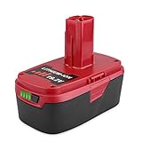Biswaye 5.0Ah 19.2V C3 XCP Lithium Battery Replacement for Craftsman 19.2-Volt Battery 130279005 130279003 130279017 315.113753 315.115410 315.11485 1323903 1323517 11375 11376