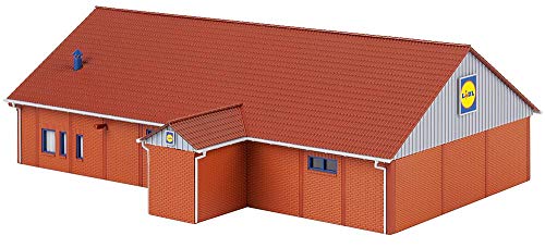 Faller FA130615 Lidl-Markt Modellbausatz, Zubehör, Mehrfarbig – Bild 4