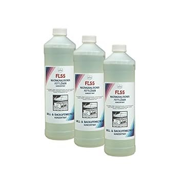 3 x FL55 - desengrasante concentrado - 1000 ml botella ...