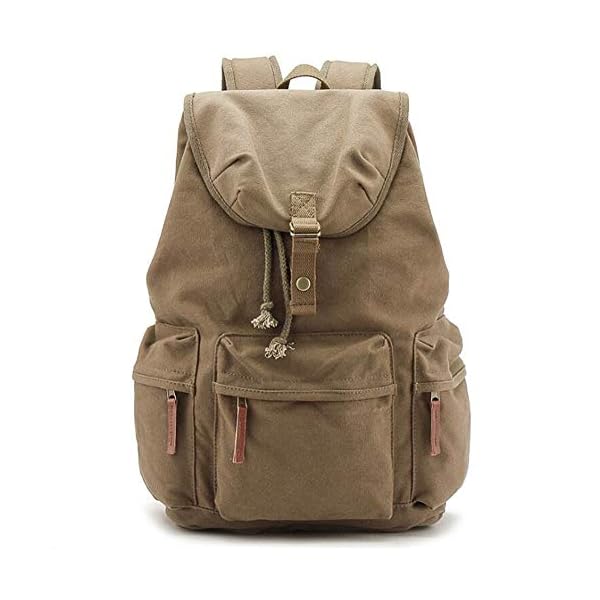 SYF&DJN Universal-große Kapazitäts Schultern Foto Taschen beiläufige Art und Weise im Freien Reise-Leinwand Rucksack mit…