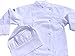 CHEFSKIN KIDS CHILDREN SET: CHEF JACKET AND ADJUSTABLE CHEF HAT WHITE, GREAT GIFT (XL ( 9-11 year olds))