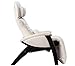 Svago ZGR Plus SV-395 Dual Power Infinite Position Zero Anti Gravity Recliner with Heat and Massage - Snowfall White Fau