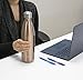 MIRA 25 Oz Stainless Steel Vacuum Insulated Water Bottle | Double Walled Cola Shape Thermos | 24 Hours Cold, 12 Hours Hot | Reusable Metal Water Bottle | Leak-Proof Sports Flask | Rose Gold