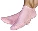 NatraCure Gel Moisturizing Gloves and Socks (Gift Set) - Pink - (For Anti-Aging and Relief from Eczema and Dry, Rough, and Cracked Heels)