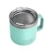 YETI Rambler 14 oz Stainless Steel Vacuum Insulated Mug with Lid, Seafoam primary