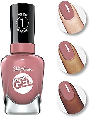 Amazon Com Sally Hansen Miracle Gel Nail Polish Mauve Olous Pack
