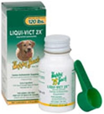 Happy Jack 1312 Liqui-vict 2x Wormer for Puppies and Dogs 2 ounce by Happy Jack