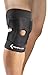 MUELLER Sports Medicine Adjustable Knee Support, Knee Pain Relief Support for Men and Women, Ideal for Arthritis, Sprains, Black, One Size