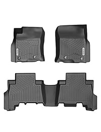 Yitamotor   Alfombrillas para Toyota 4Runner 2013 2019, 2014 2019 Lexus GX460, Incluye revestimientos de piso Lexus Toyota para todo clima de 1ª y 2ª fila