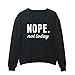 YITAN Women Graphic Cute Sweaters Funny Pullover Teen Girls Sweatshirts