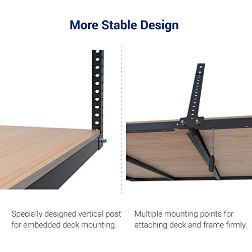 FLEXIMOUNTS 4x8 Overhead Garage Storage Rack Without Decking Adjustable