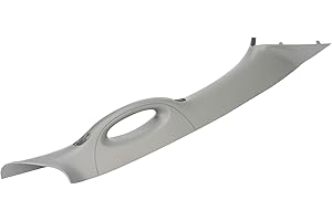 Gelessy A Pillar Interior Trim Handle Right Passenger Side 4L3Z-1503598-AAC Compatible with 2004-2008 Ford F-150 F150 2006-2008 Lincoln Mark LT A Pillar Grab Handle Passenger Side (Gray)