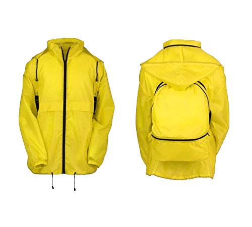 collapsible rain jacket