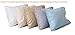 Travel Toddler Pillowcase 100% Cotton Gray Sateen Weave 500 TC Cases for Pillows, Baby, Travel, Cars, Airplanes Kids/Baby Pillow Case Fits 12