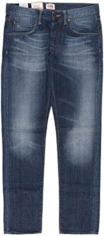 Edwin Denim ED-55 Relaxed Quartz Cotton Jeans Heavy O Wash 32 32 Blue Denim Blue Denim