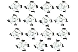 Comimark 15Set 15 Discs + 60 Screws Metal-Disc Type Servo Arm25T Matal Horns for MG995 MG996R Rc Servo Rowtus